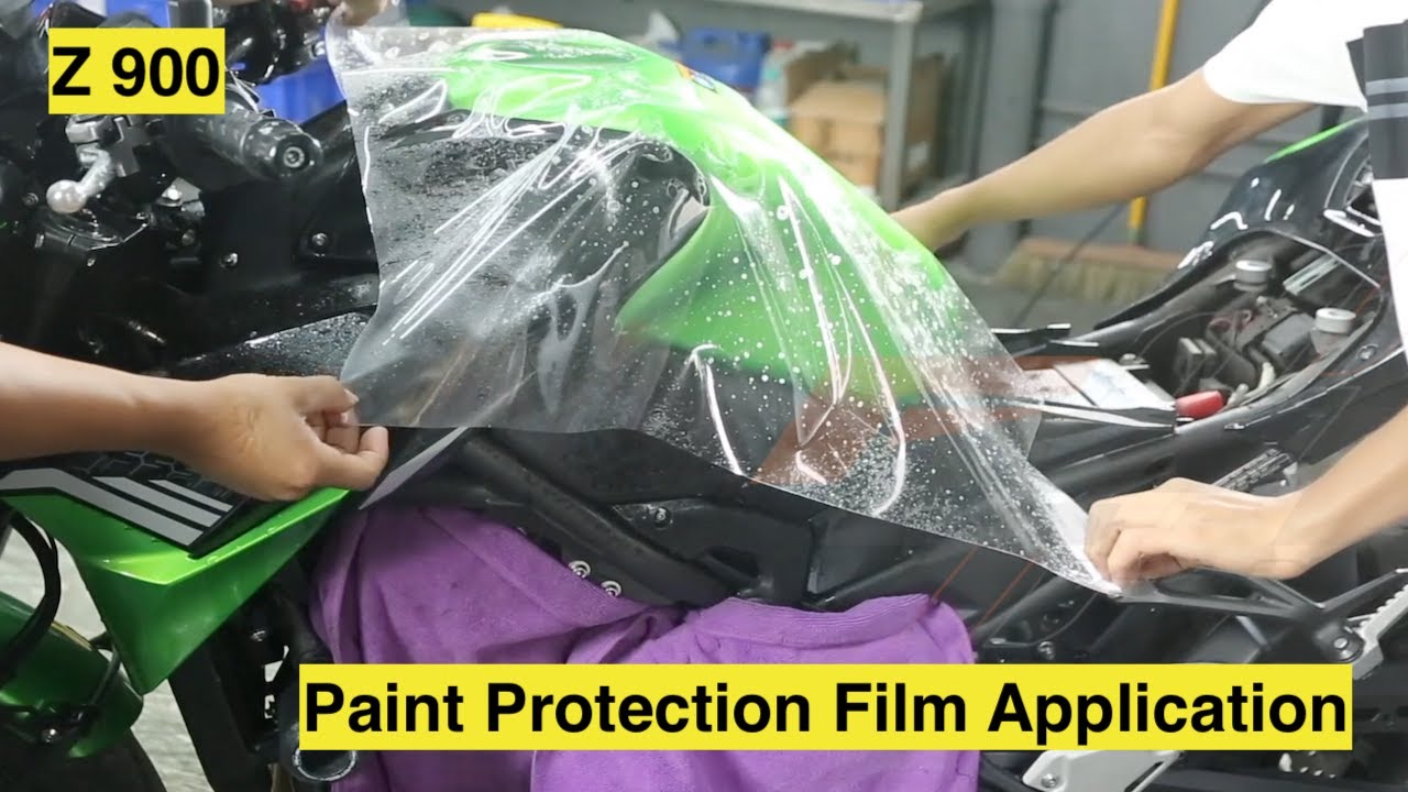 Kawasaki Z900 Paint Protection Film Application | NuGen PPF | F24 Car Care | Bangalore