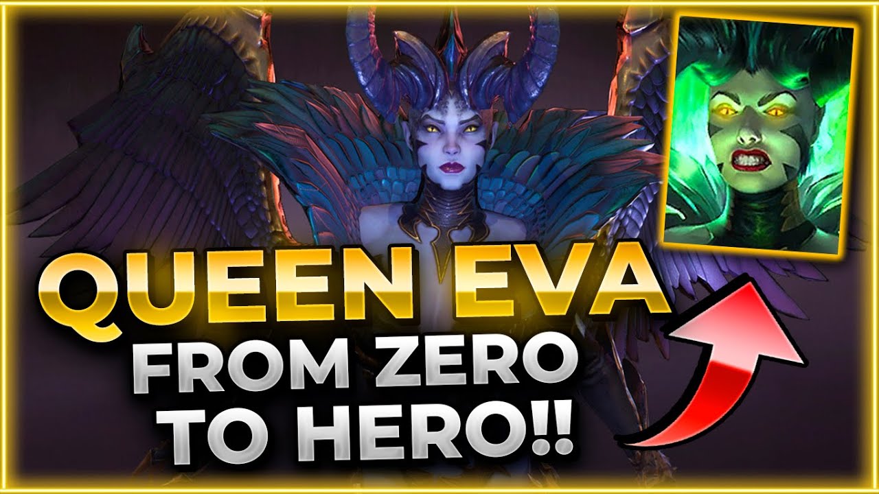 SHE IS OP NOW... Queen Eva Raid Shadow Legends