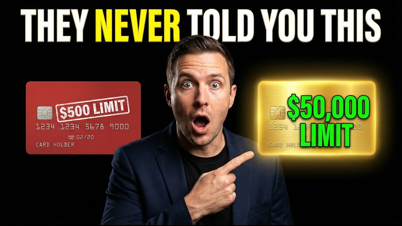 How I Went From a $500 Credit Limit to $50,000 in 3 Years (Step-by-Step System)