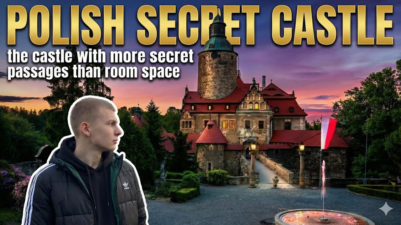 Inside a Polish Castle With Hidden Underground Tunnels - Freemasonry Czocha Castle