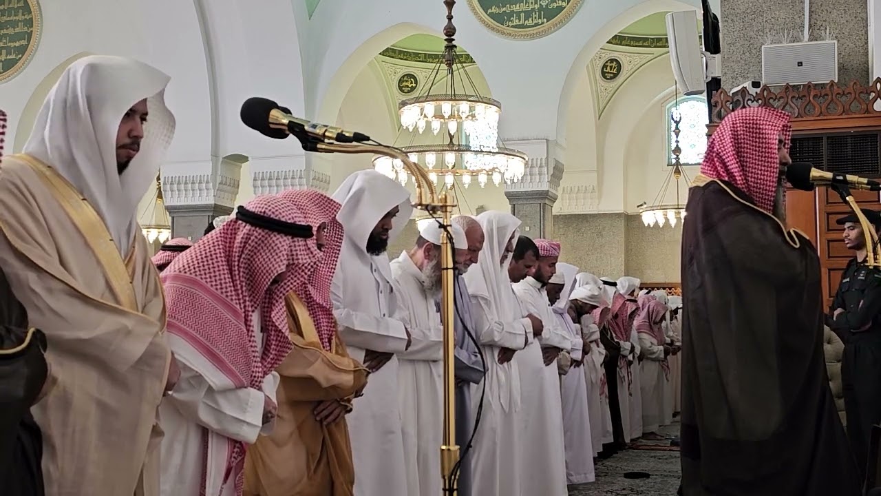 صلاة الجمعة #1- 4 -1446هـ# الشيخ أ. د سليمان الرحيلي# تبليغ الصلاة# المؤذن/ انس سحلول