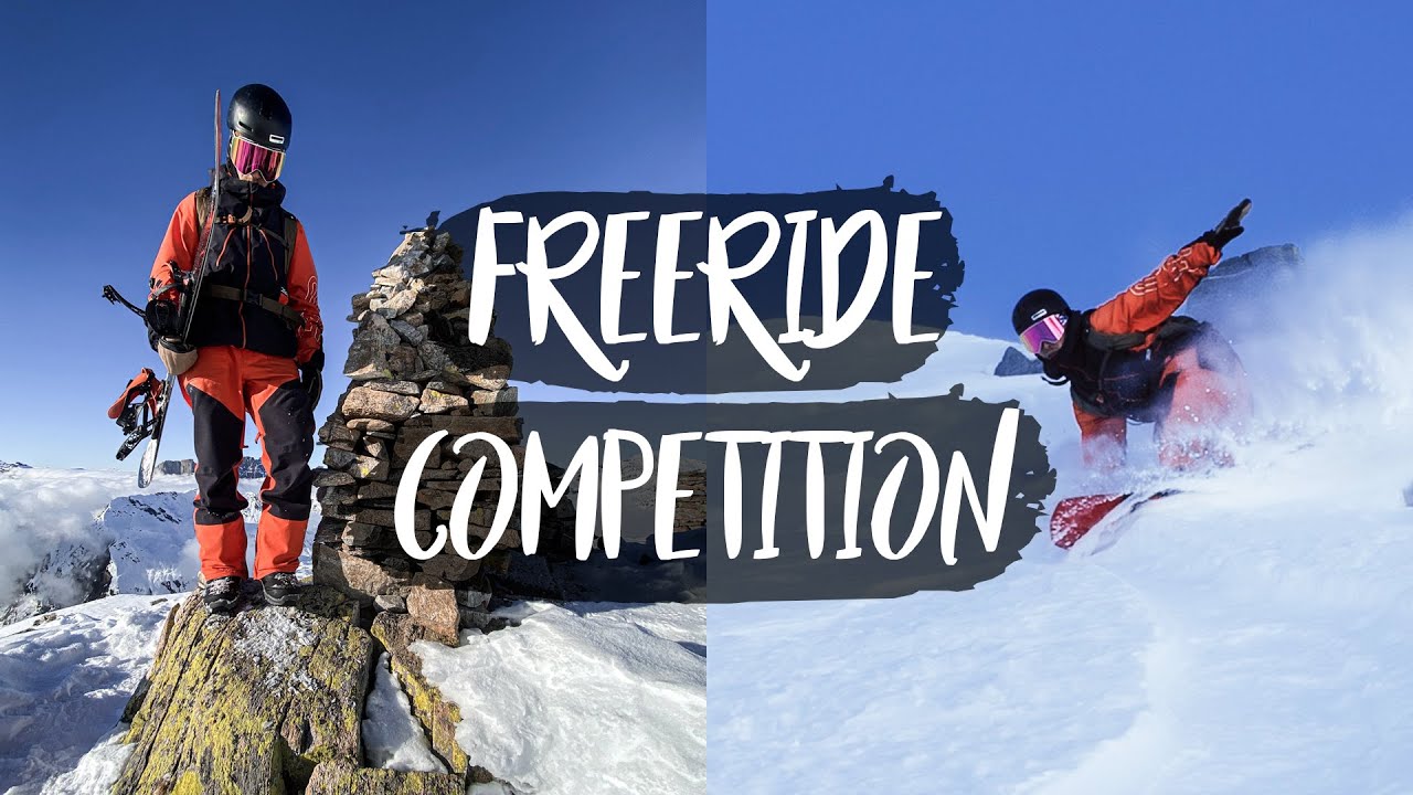CHAMONIX - FWQ 2*  PREMIERE COMPETITION DE FREERIDE