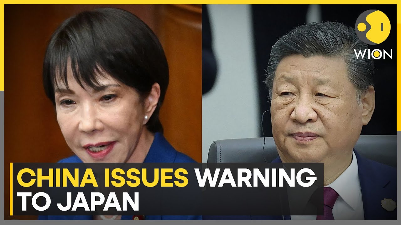 Japan&ndash;China Tensions Rise as Beijing Issues Travel Advisory After Takaichi&rsquo;s Taiwan Warning | WION