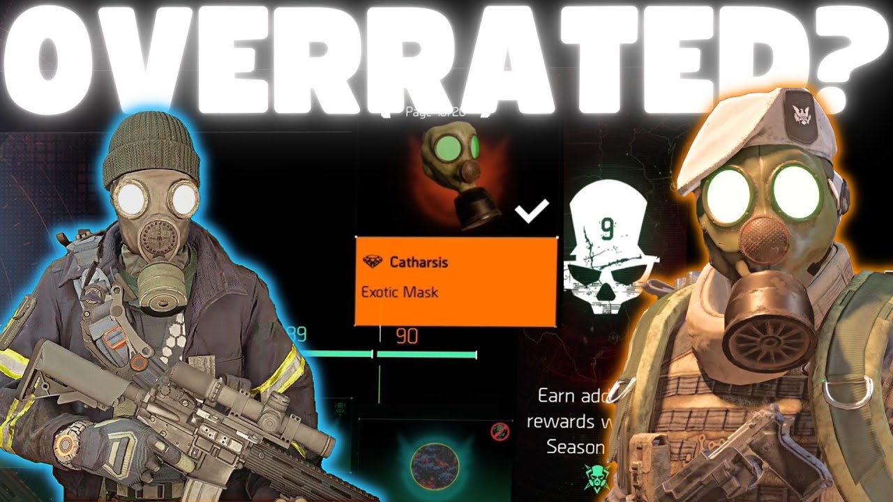 Division 2 Catharsis mask | best in slot or useless exotic?