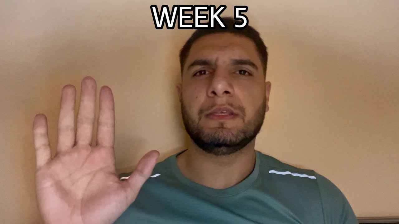 5th week of the hard work