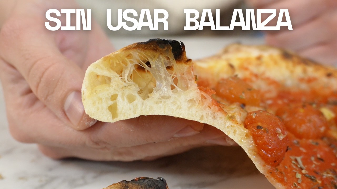 Pizza a ojo: Sin medidas, sin complicaciones
