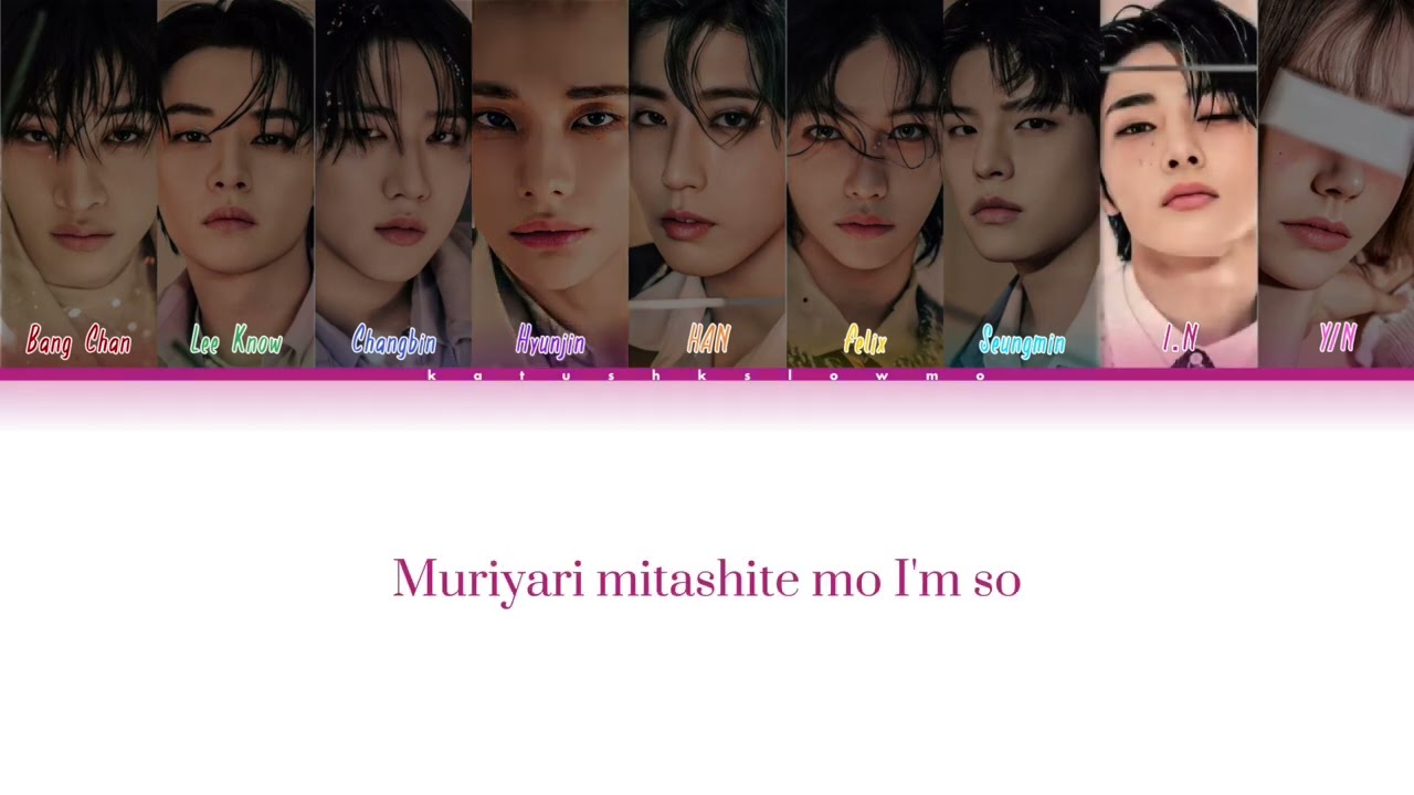 STRAY KIDS — Hollow [ you are the ninth member ] (COLOR CODED LYRICS)