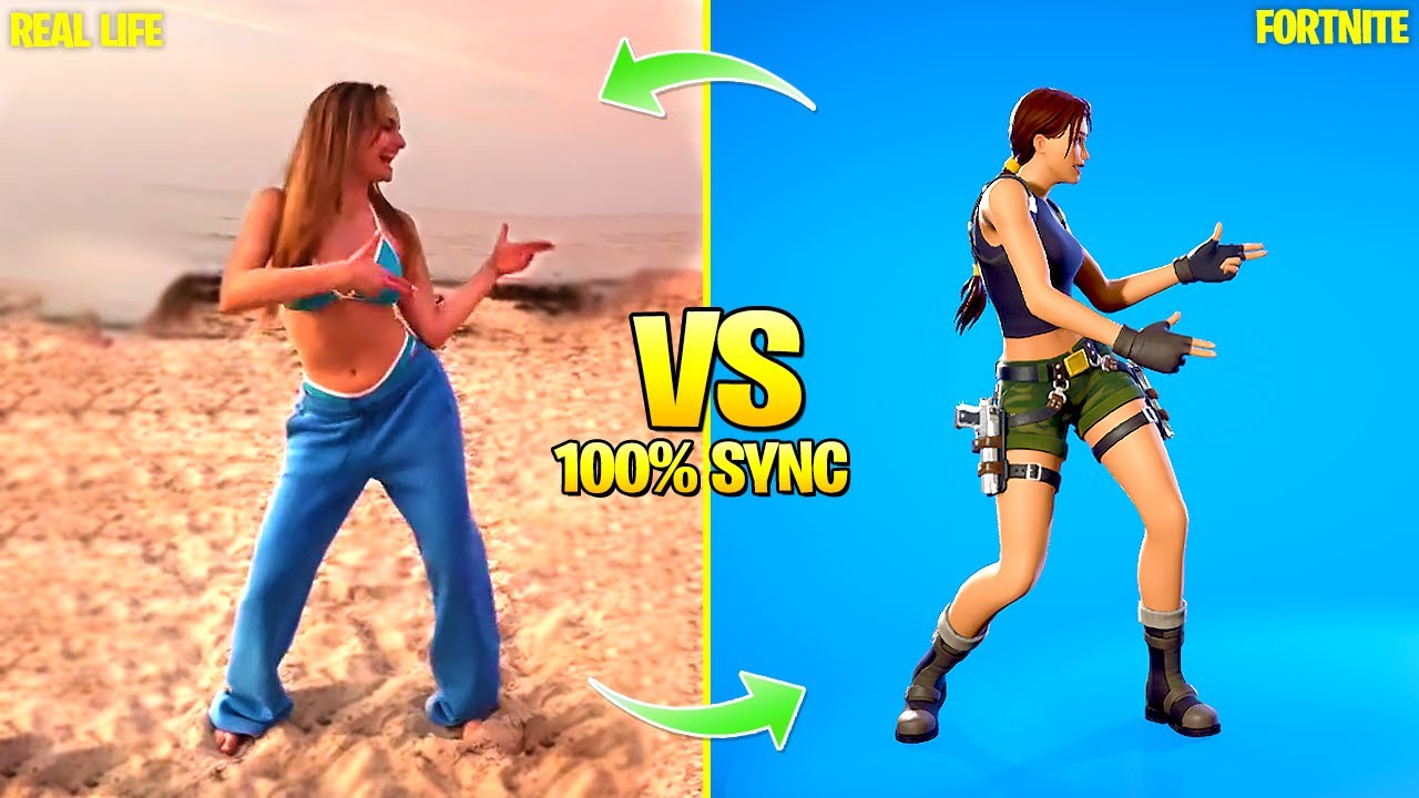 FORTNITE DANCES IN REAL LIFE (close to you, Stargazing, HUMBLE, Tiktok and Icon Series Dances)