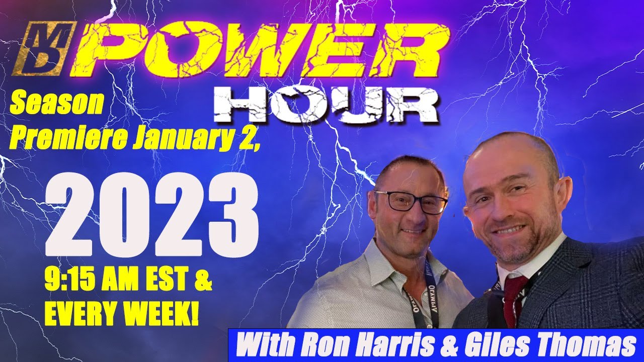 Get Ready for the MD Power Hour! January 2, 2023 9:15am EST #mdpowerhour
