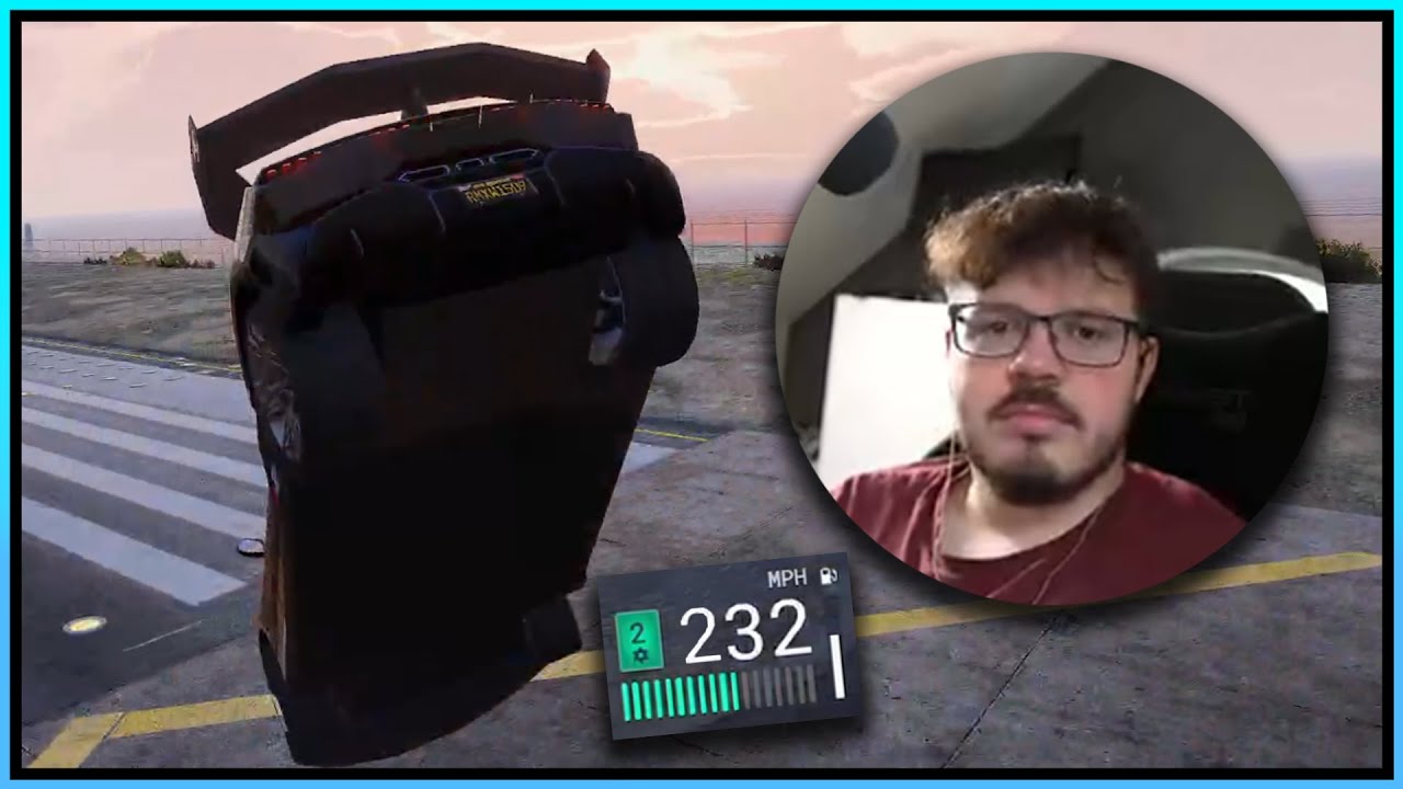 STE Gets STUNLOCKED As He Tries The FASTEST Car On NoPixel..