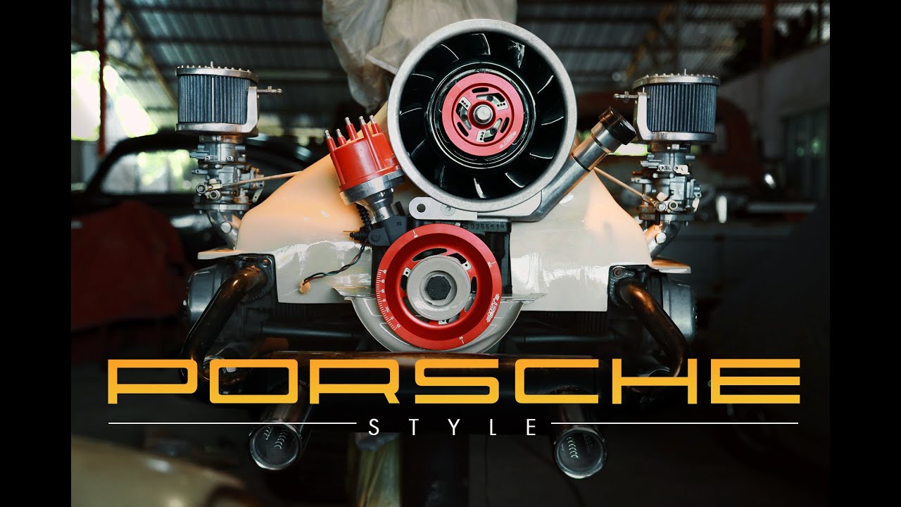 VOLKSWAGEN PORSCHE STYLE AND DUAL CARB ENGINE.