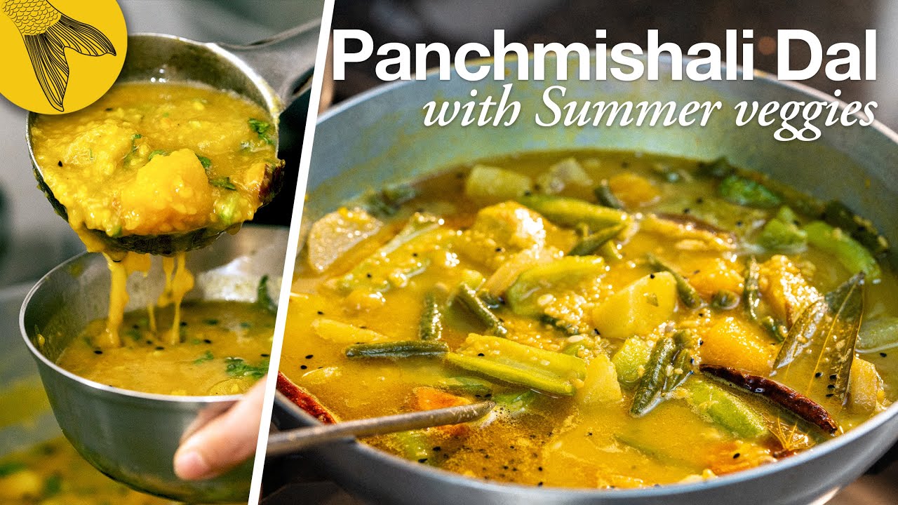 Bengali Moog Dal with Summer Vegetables&mdash;easy, delicious, and hearty!