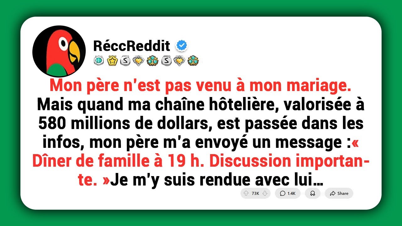 Mon père n’est pas venu à mon mariage. Mais quand ma chaîne d’hôtels, valorisée à 580 millions de
