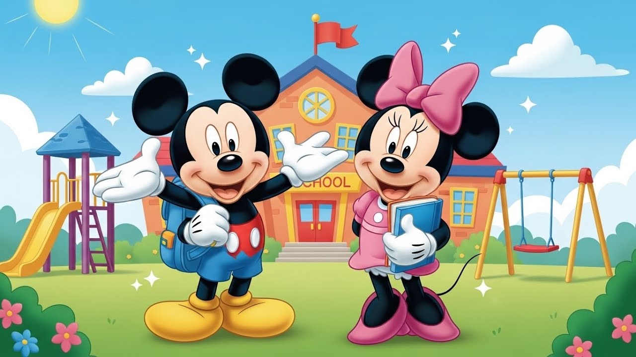 Mickey & Minnie’s Fun School Adventure | Learning, Playtime & Smiles for Kids
