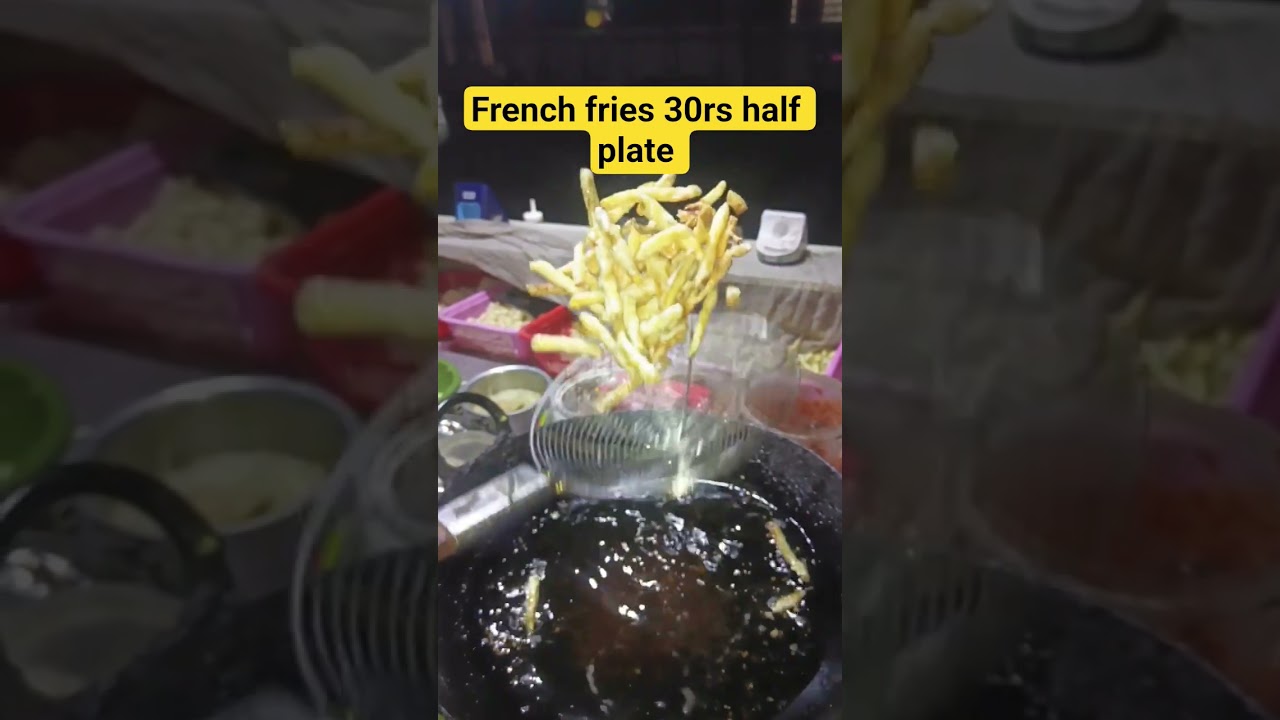 crispy french fries 30rs 🤤🤤 