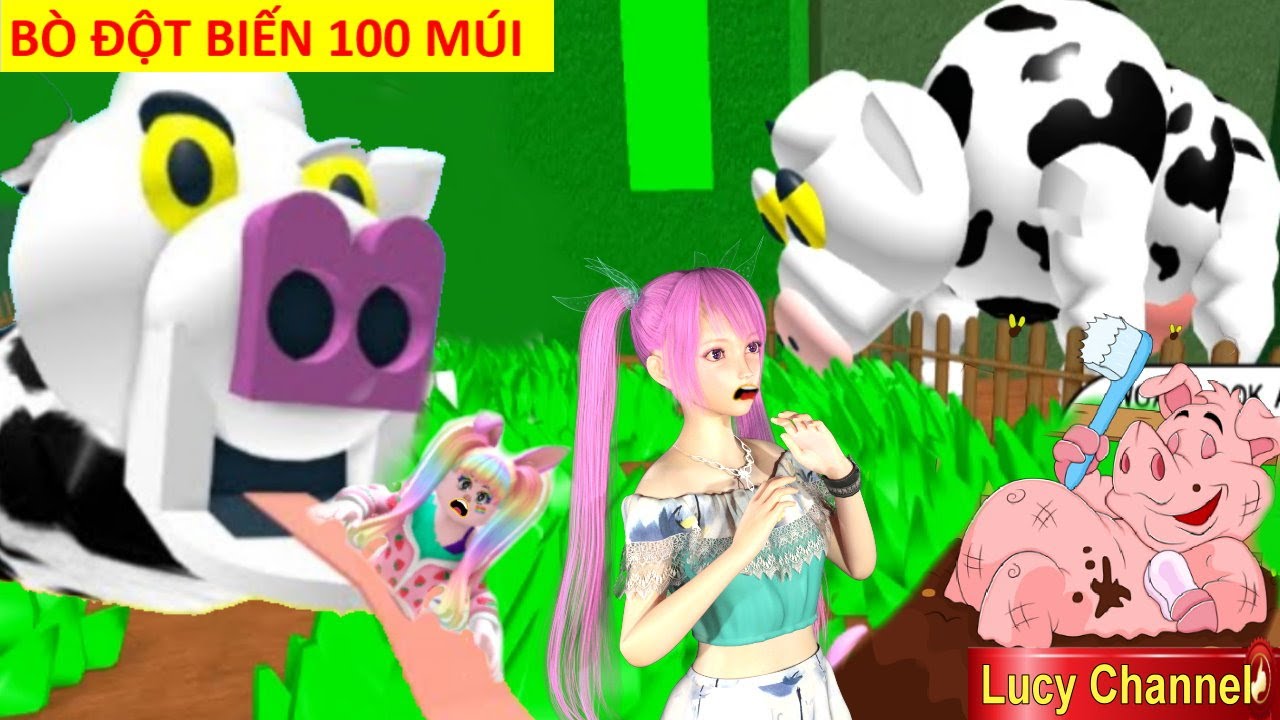 ROBLOX | TRỐN KHỎI NÔNG TRẠI ĐỘT BIẾN | review GAME ESCAPE THE FARM