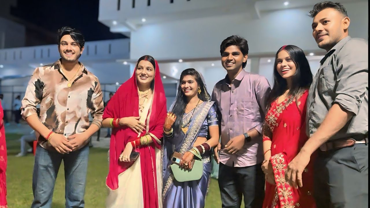 संजना दीदी के भतीजे का नाम करण है 😊और गृह प्रवेश भी है बही आये हम लोग 