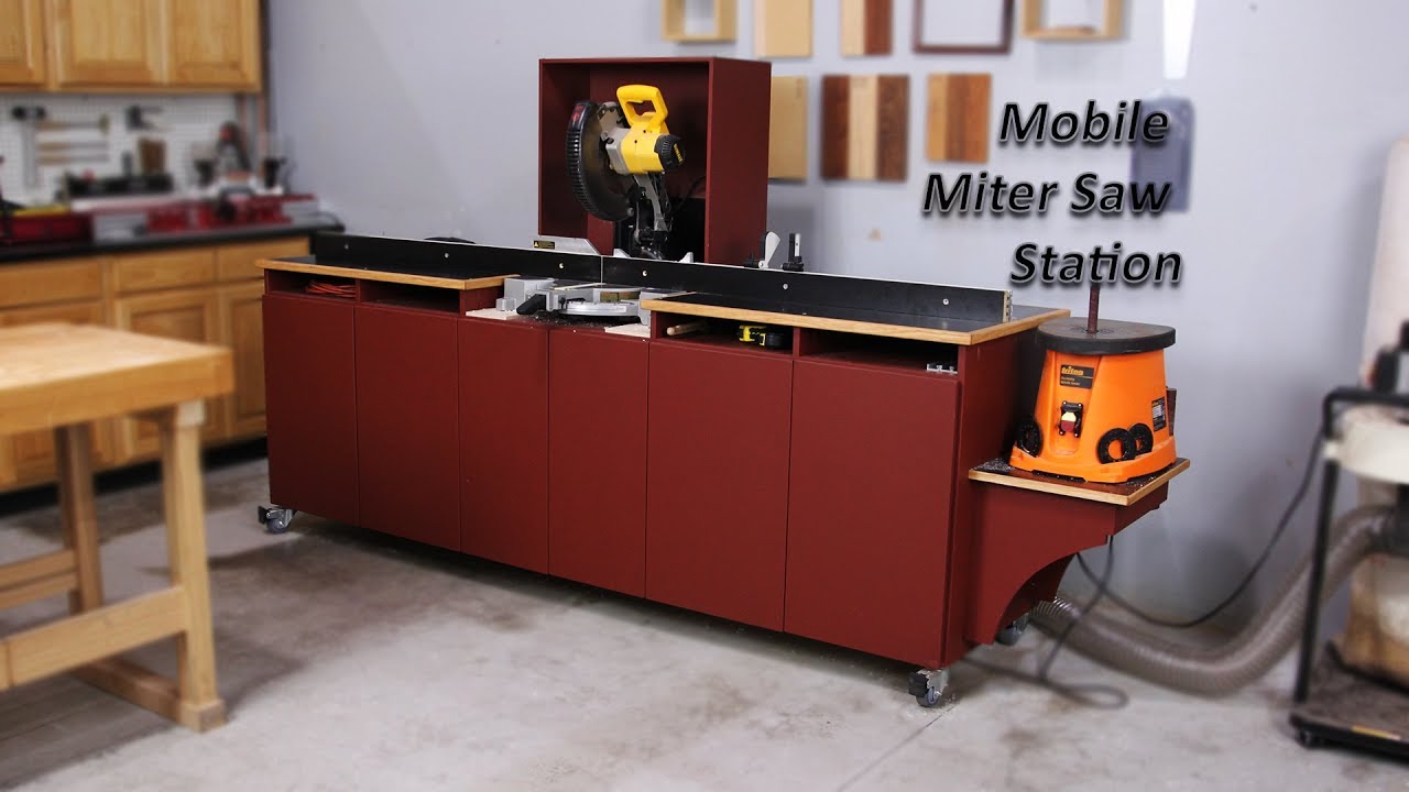 How To Build a Miter Saw Station