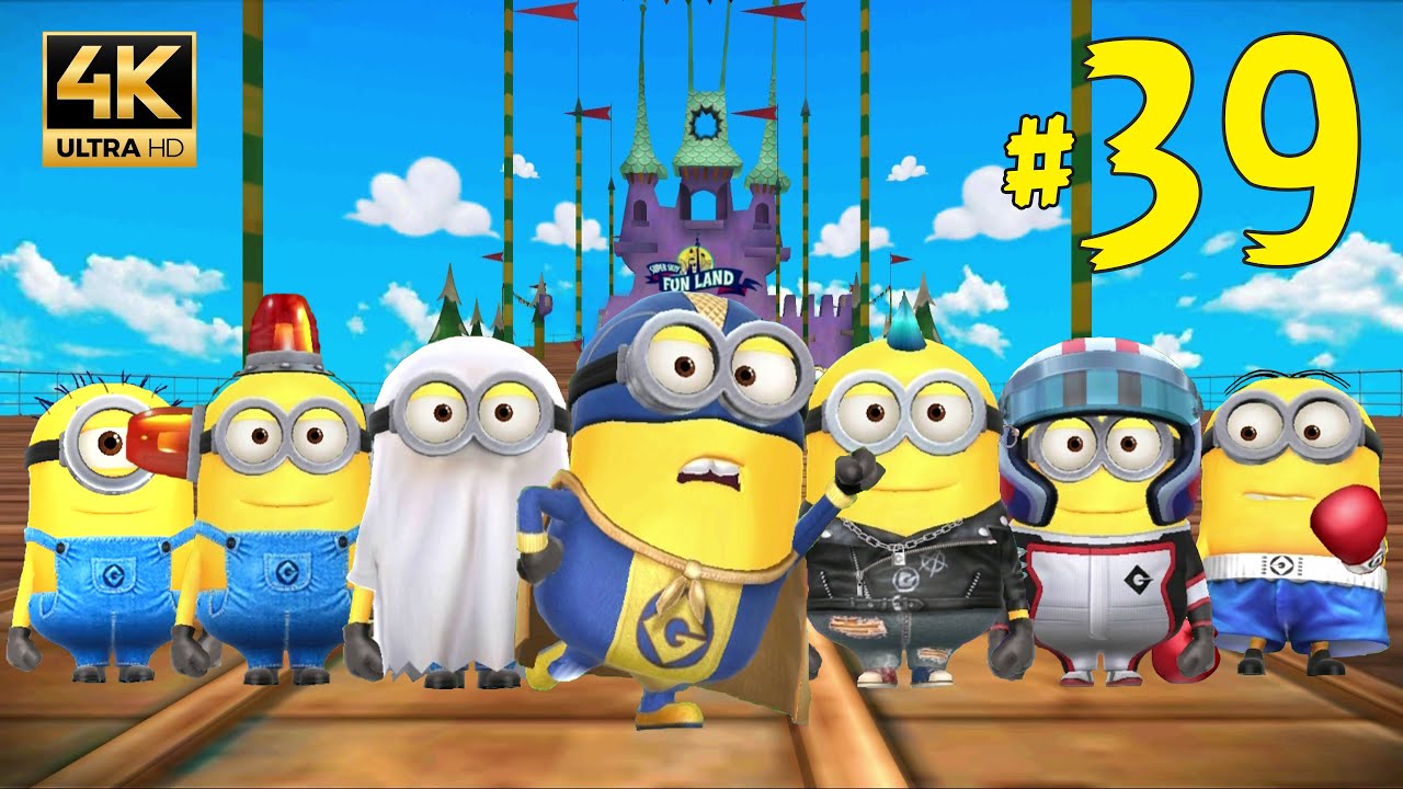 Minion Rush Special Mission Lucky Day Part 39 | 4K 60FPS