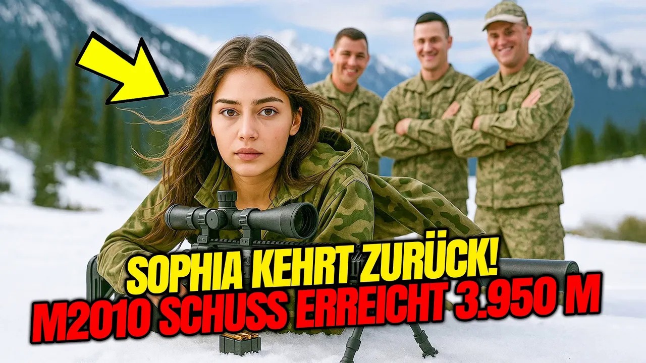 SOPHIA IST ZURÜCK! MIT EINER M2010 TRIFFT SIE 3 950 METER — UND SCHALTET DIE GANZE BASIS AUS!