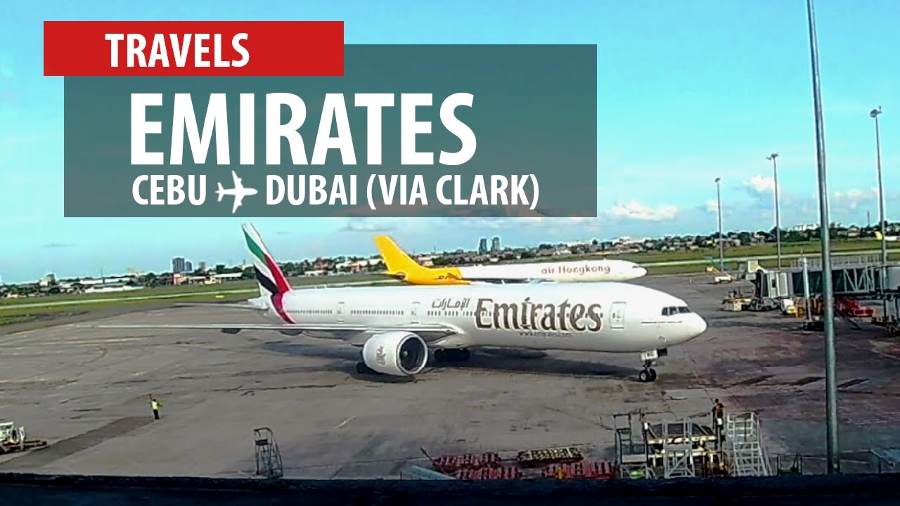 ПУТЕШЕСТВИЯ Emirates - Себу (CEB) - Дубай (DXB) №1