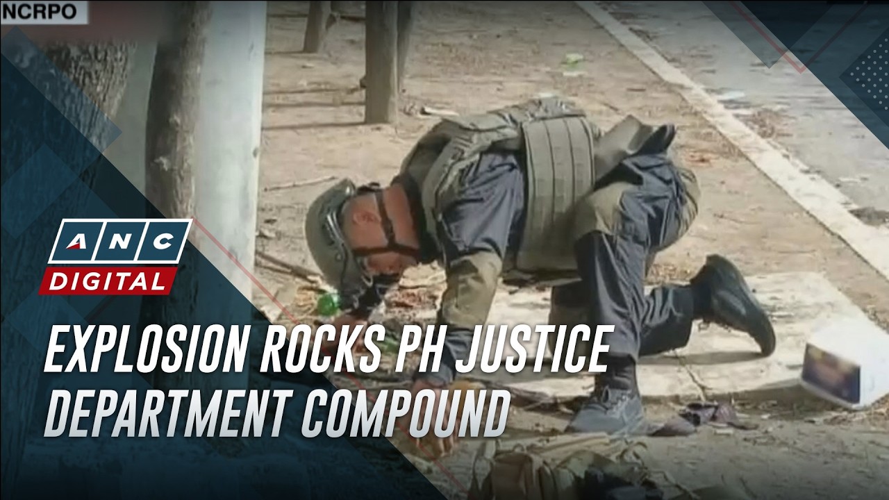 Explosion rocks PH Justice Department compound | ANC