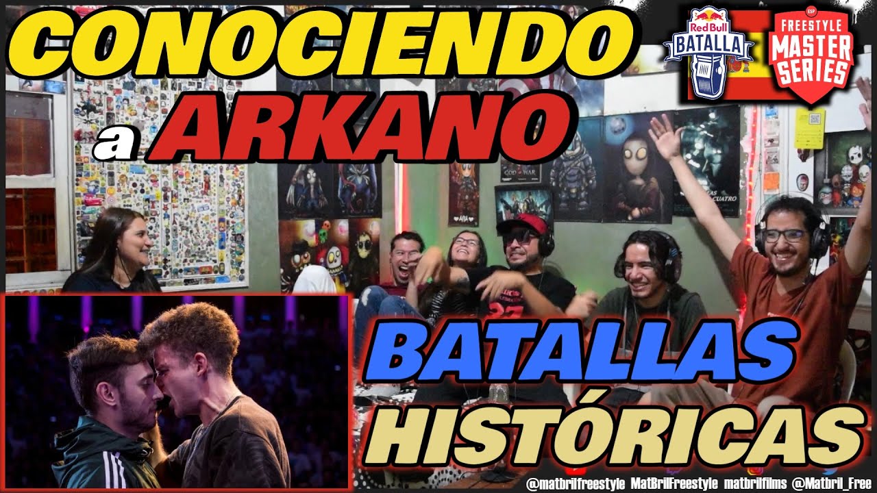 🔴COLOMBIANOS REACCIONAN a ARKANO vs CHUTY, SKONE, BLON, ZASKO, ERRECE, ETC. [RED BULL y FMS ESPAÑA]