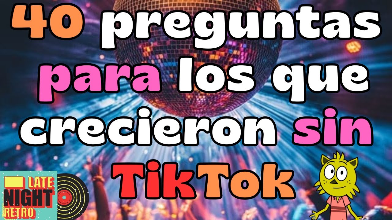 40 PREGUNTAS TRIVIA QUE TU GENERACIÓN NO OLVIDA /SIN OPCIONES 🤓🧠🌍 