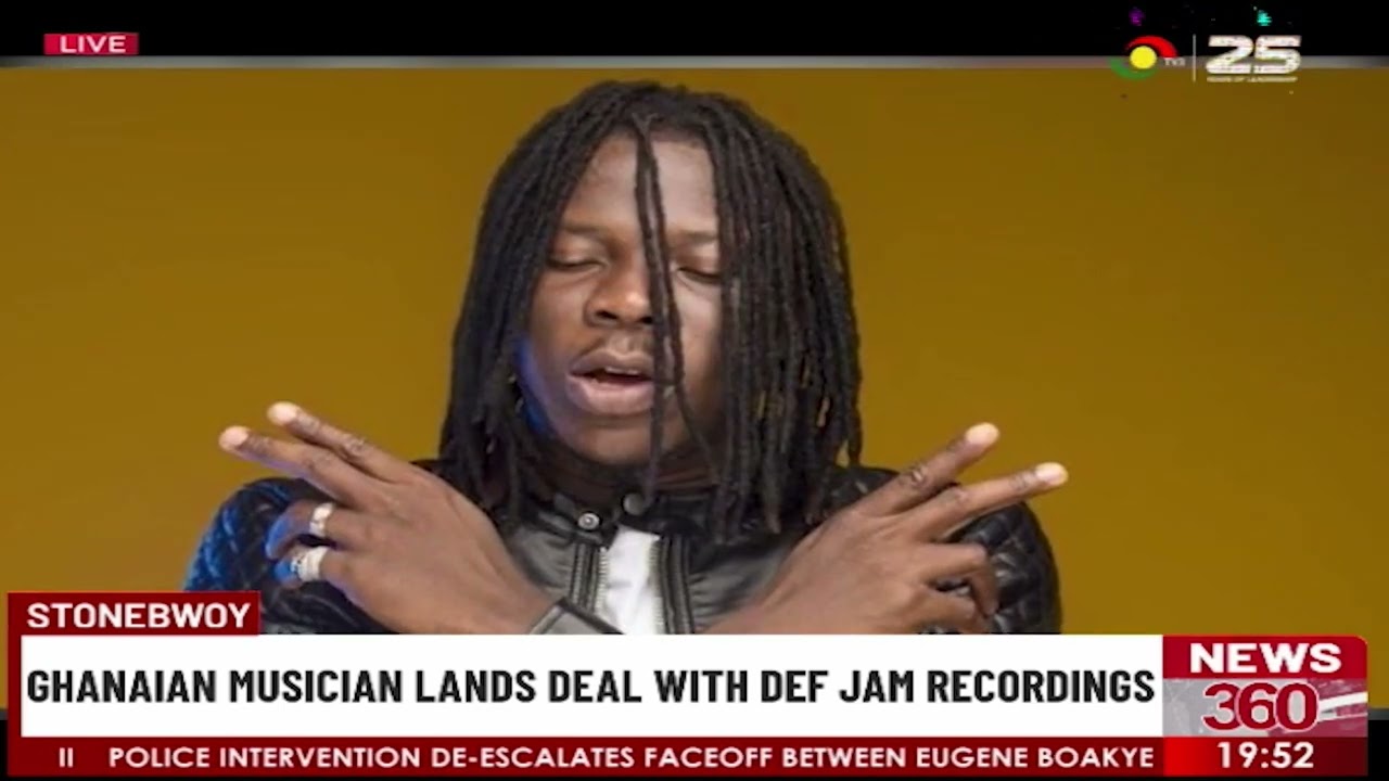 Stonebwoy lands deal with Def Jam recordings