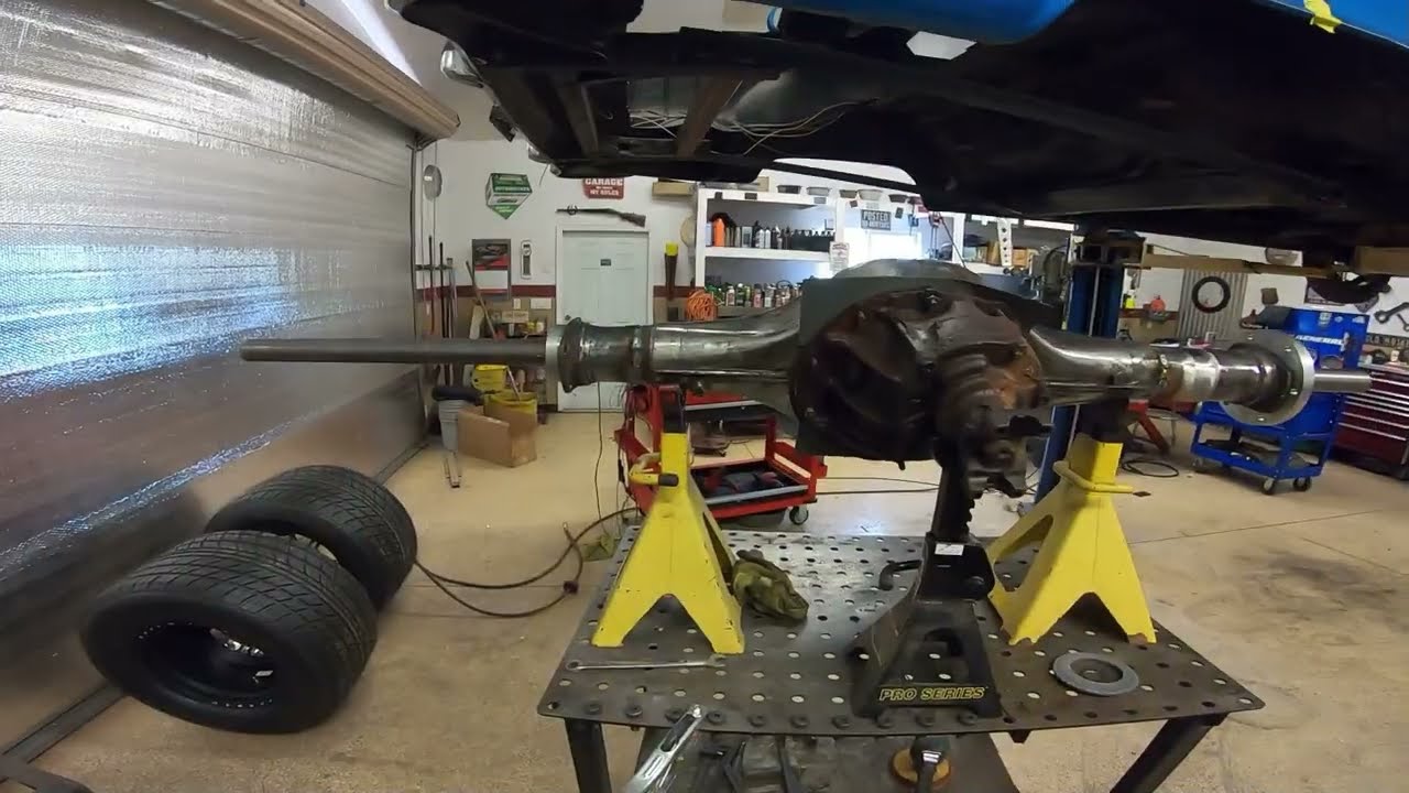 How to back half a 55 Chevy