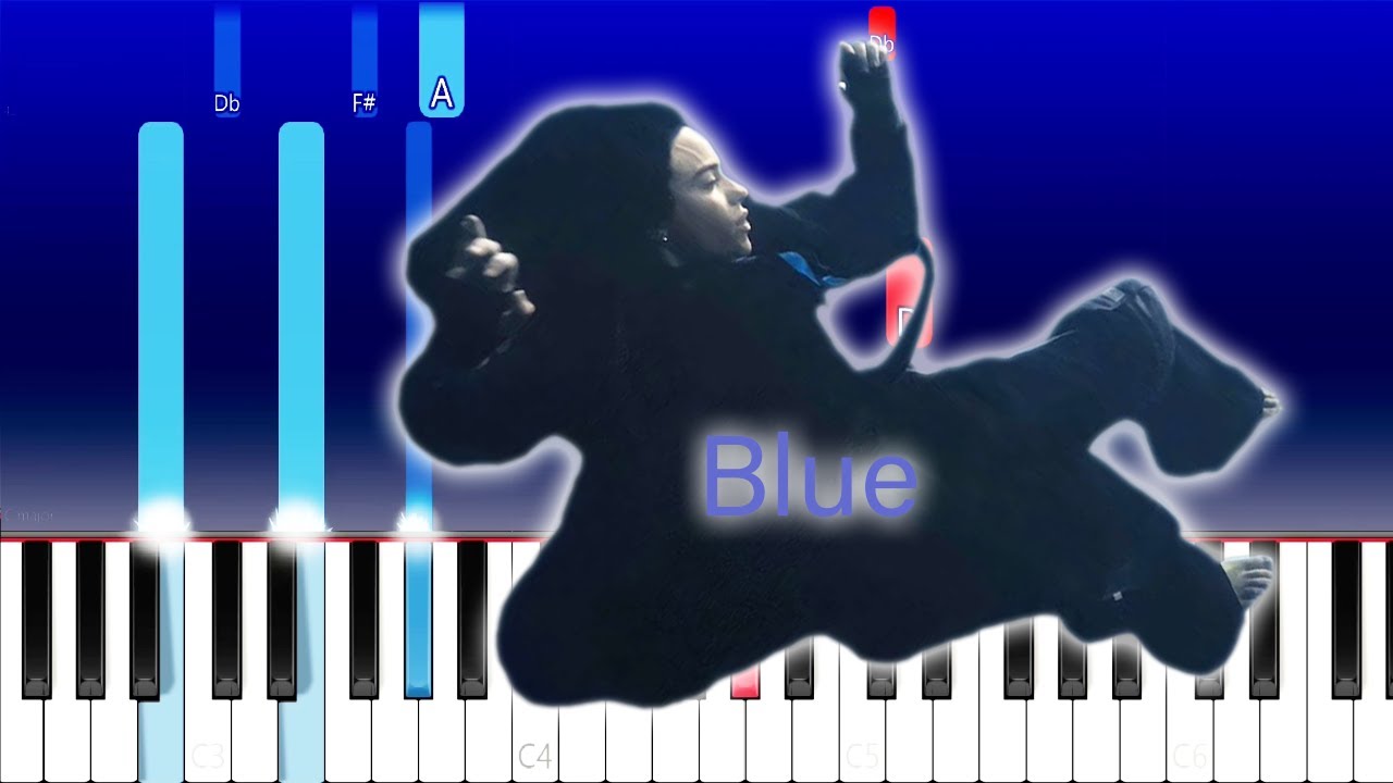 Billie Eilish - Blue - Full Version (Piano Tutorial)