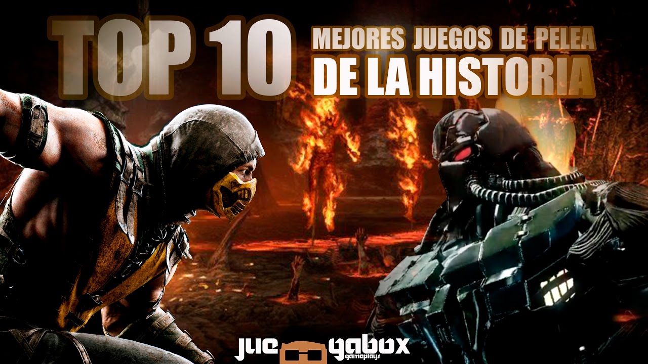 Top 10 | Mejores Juegos de Pelea de la Historia (Segun JueGabox)