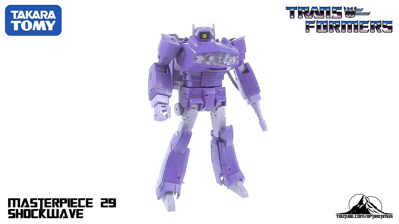 TakaraTomy Transformers MP-29 Masterpiece SHOCKWAVE Video Review