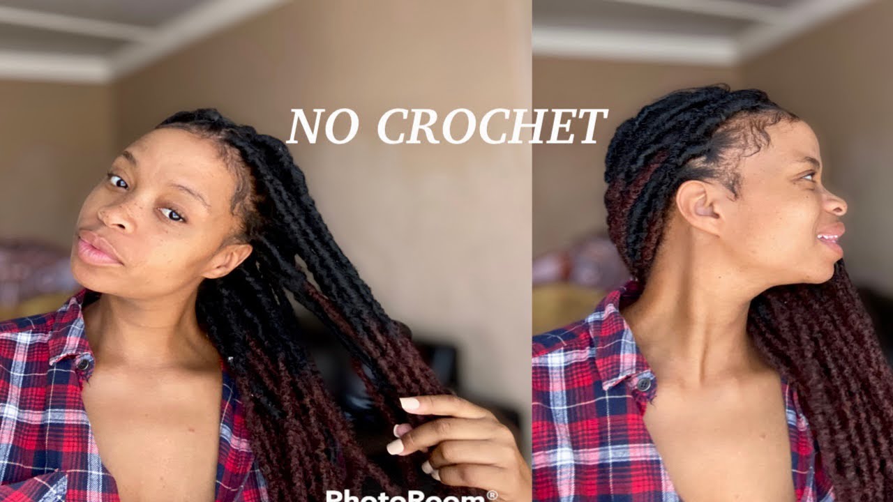 The Easiest faux locs tutorial |  beginners guide | super long Faux locs • Marley kinky Braid