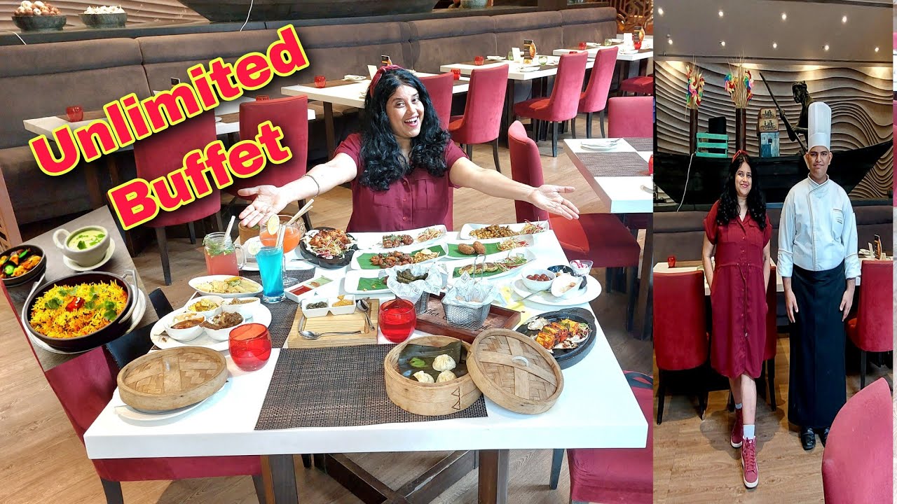 *Unlimited* Veg & Non Veg Buffet Hotel in Mumbai | Best Buffet Food | GoldFinch Hotel | 10 ka Dum
