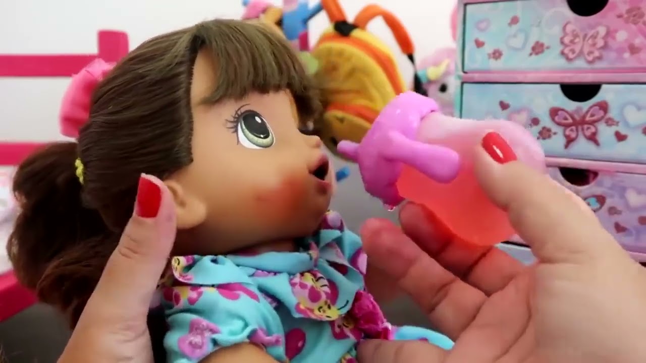BABY ALIVE JUJU E ARIEL NA ROTINA DA TARDE