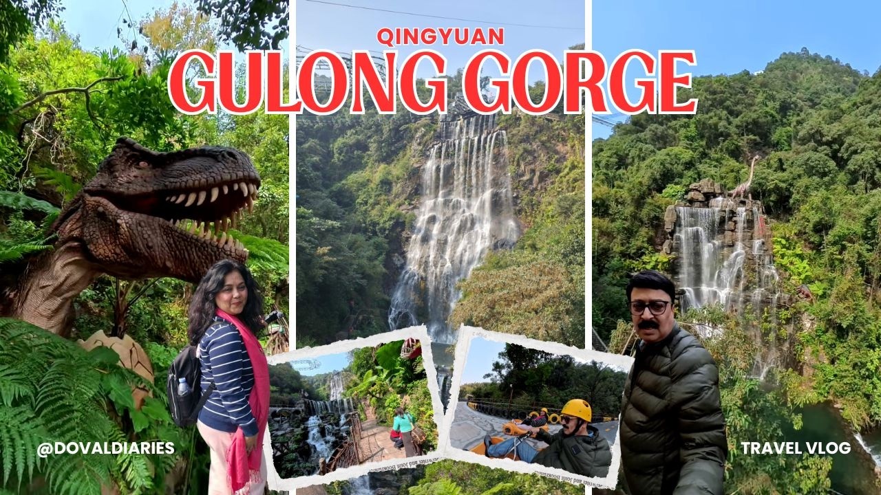 “Gulong Gorge, Qingyuan – China’s Most Thrilling Glass Skywalk Experience!”  I Doval Diaries #viral