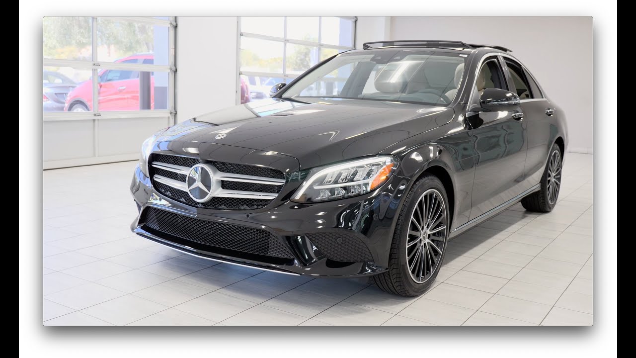 2020 Mercedes-Benz C 300 Sedan - 2020 C300 black -  A12285