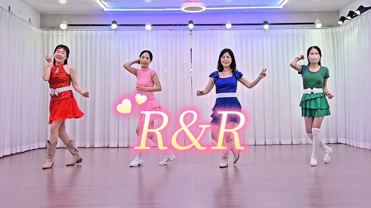[초급] R&R Linedance /Beginner/ 알앤알 라인댄스/수영라인댄스 