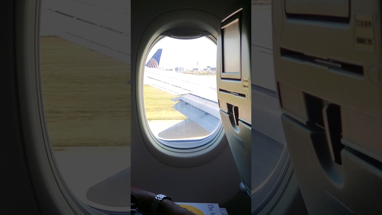 Flight Take Off - Aisle Seat
