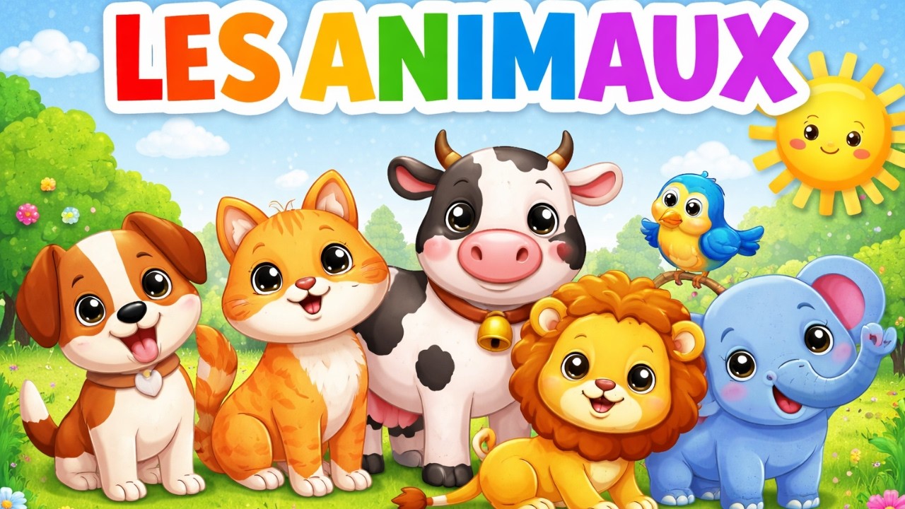 Les Animaux en Français 🐶🐱 | Apprendre les Animaux | Vidéo Éducative Enfants