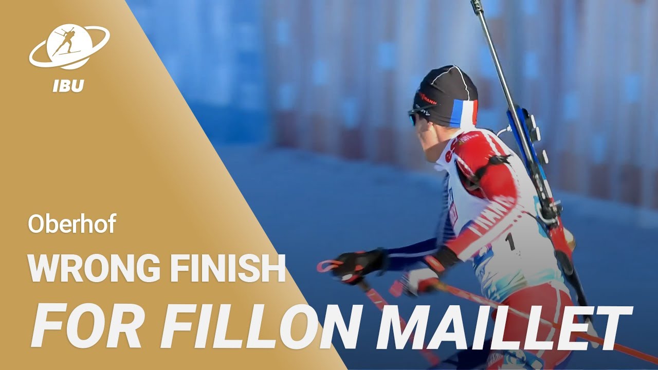 Oberhof 2023: Vittozzi worries for Fillon Maillet at finish