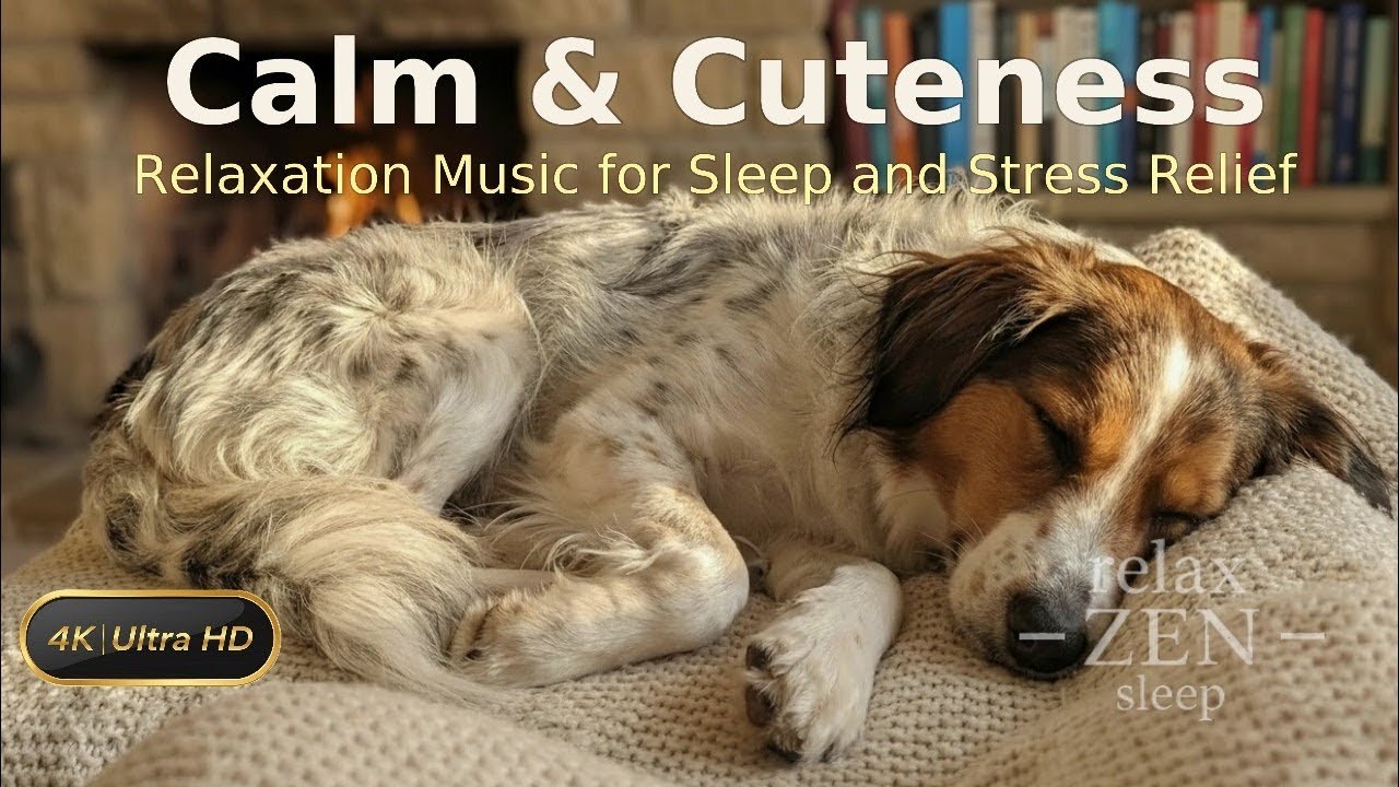 Calming Music for Dogs (Anti Anxiety) 🐶 Relaxing Guitar – 1 Hour Deep Relaxation for Dogs & Humans