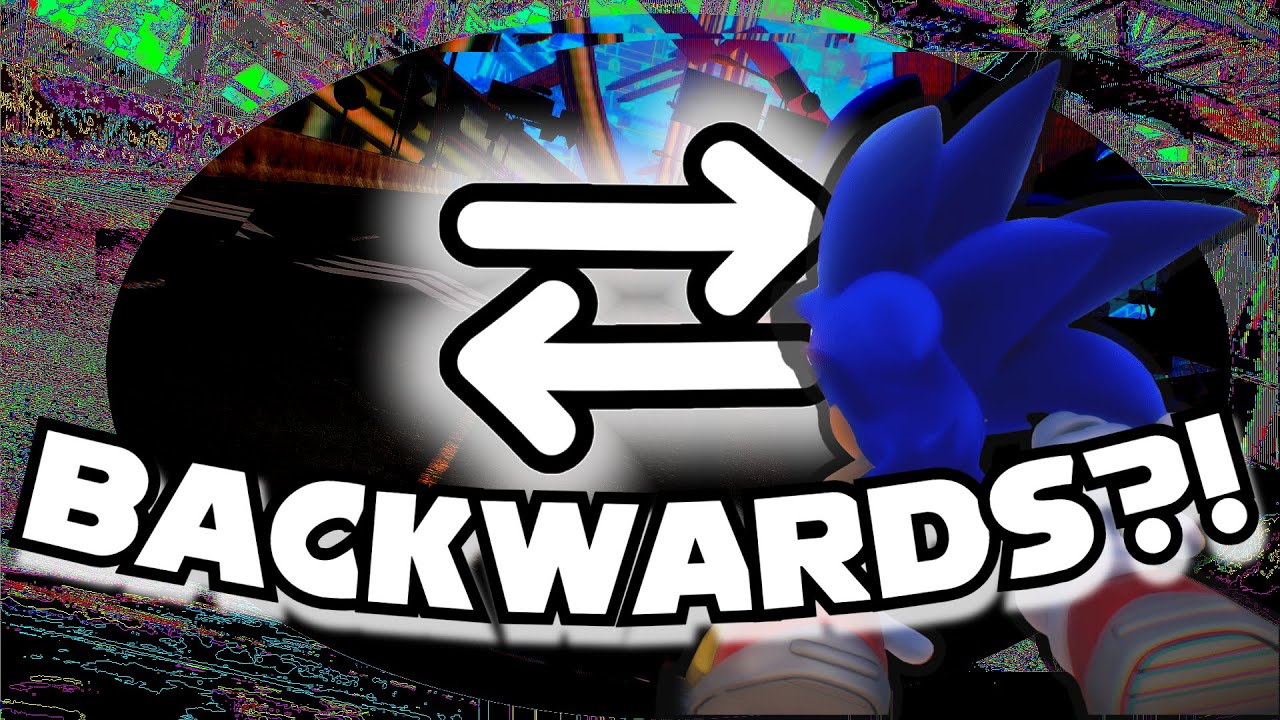 This mod makes you do cyberspace Backwards?