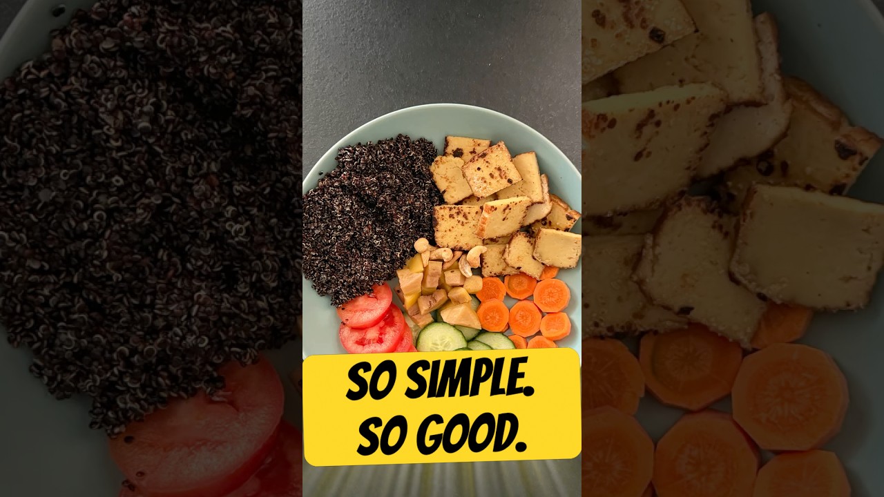 Tofu Quinoa Bowl – fresh, simple and filling