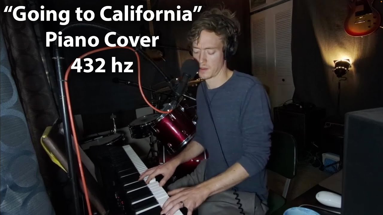 Going to California – Piano Cover 432 hz