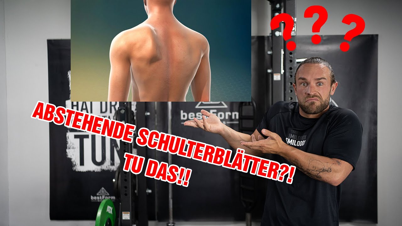 🔺Abstehende Schulterblätter?🔺 Das kannst du dagegen tun!