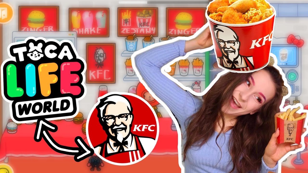 KFC W TOCA LIFE WORLD!🍟❤️🤍🍔