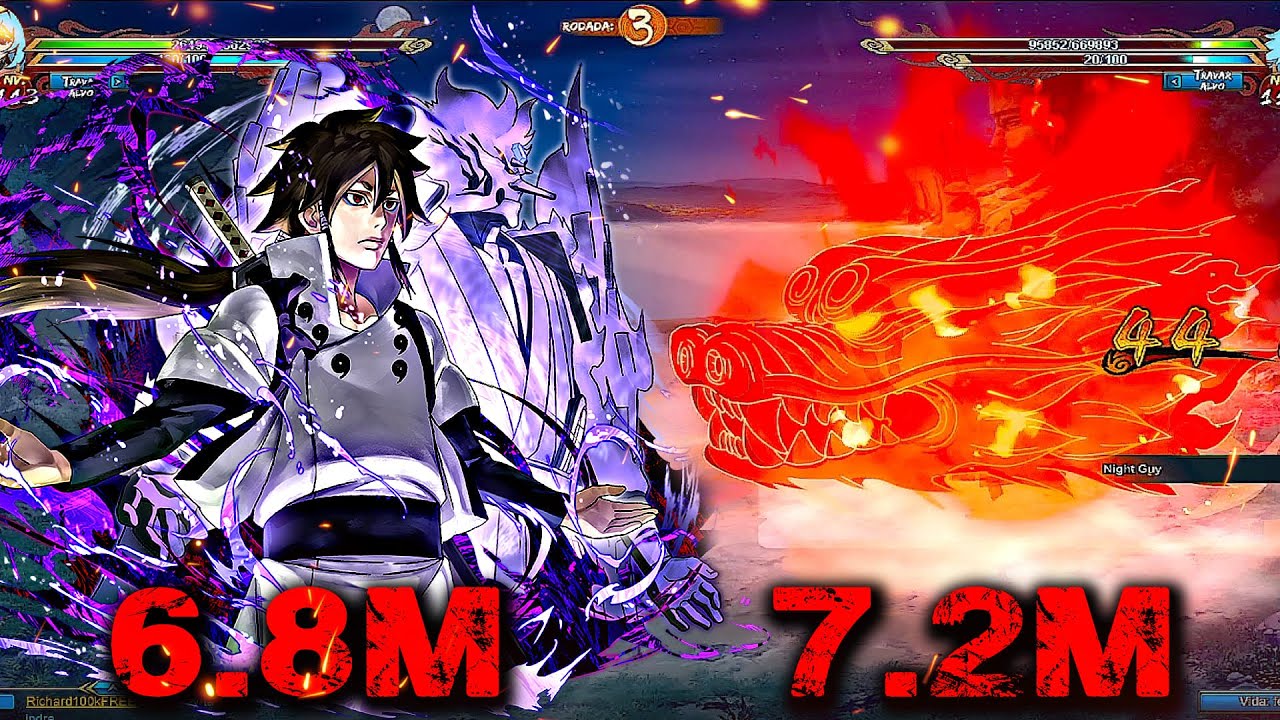 FINAL! Space-Time BR: Yato [6,8M] vs Titu [7,2M] 2K 60FPS!! | Naruto Online