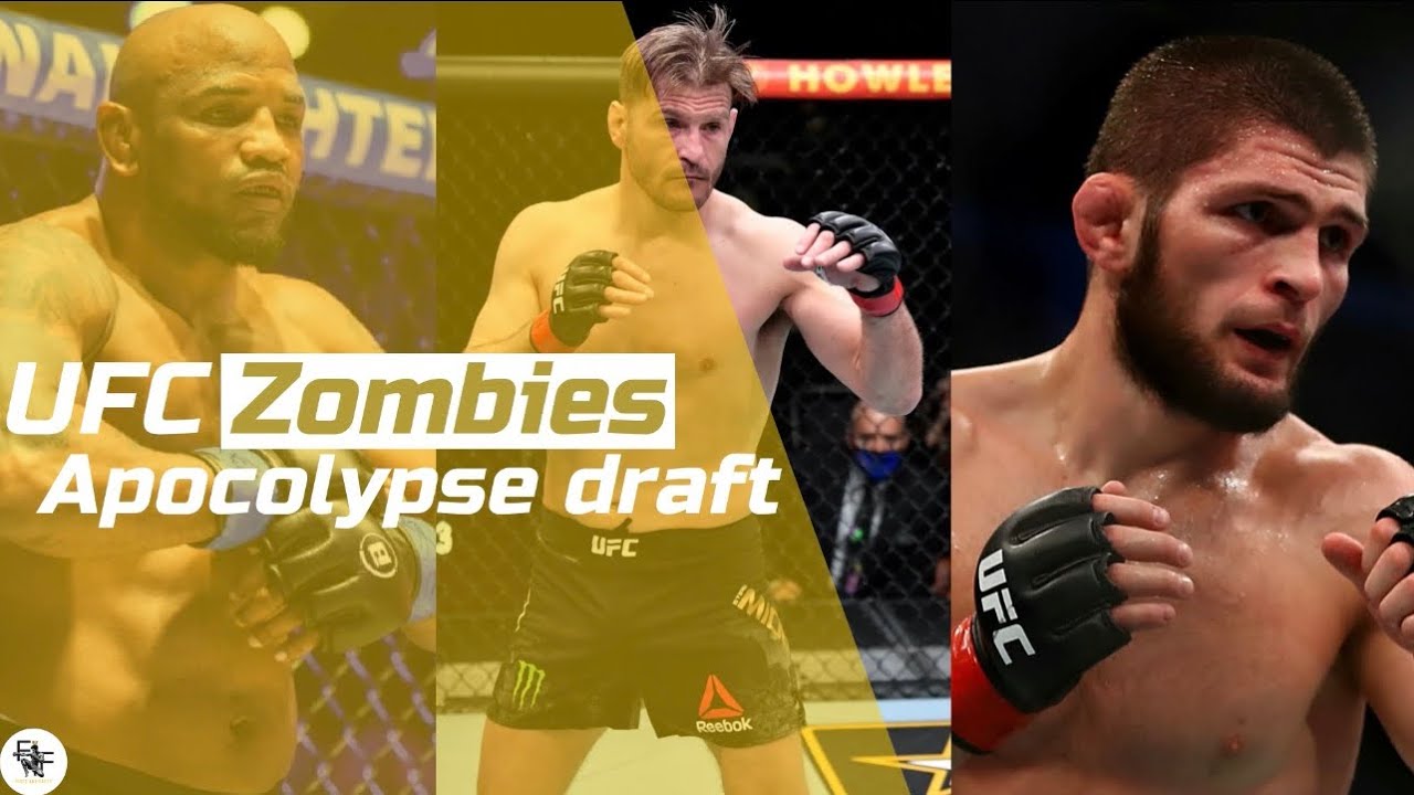 UFC Fighters Zombie Apocalypse Draft